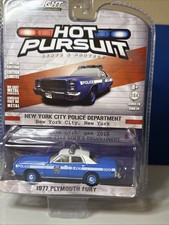 Greenlight 1977 1:64 Plymouth Fury New York City Police NYPD