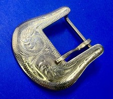 Western Ornate Replacement Ranger Belt Buckle for your 1.5" Belt Alpaca Mexico