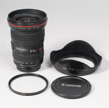 CANON EF 16-35 F/2.8 L ll USM W B W FILTER FACTORY HOOD CAPS CLEAN GLASS WORKS