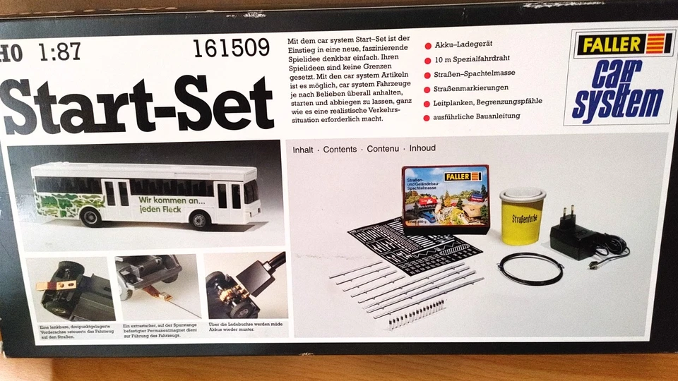 FALLER 161509 Car System Start-Set mit Bus-Modell 1:87 H0 mit OVP - Bild 3 von 4