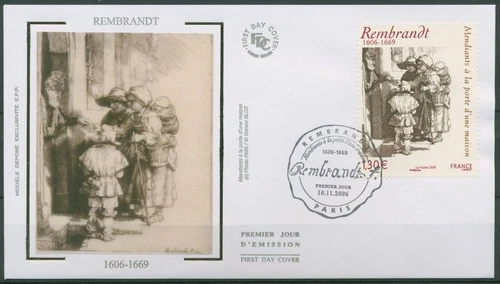 France 2006 Painting Rembrandt 4176 FDC (X62215)