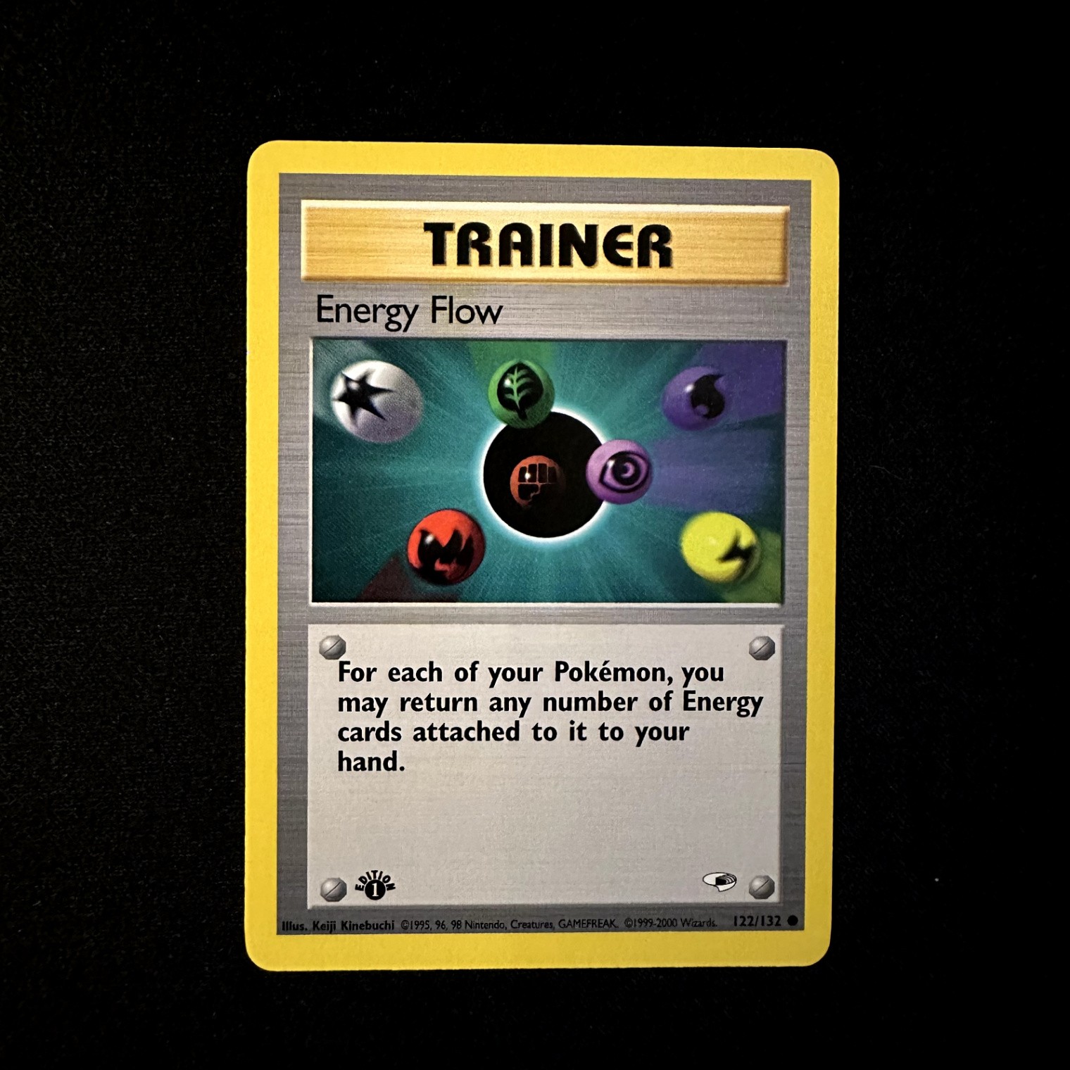 Energy Flow Common 1st Edition 122/132 Gym Heroes NM