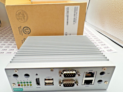 MOXA V2201-E4-T Rev:1.0.1 Industrial Embedded Computer9 36VDC HDMI RS232 USB2.0