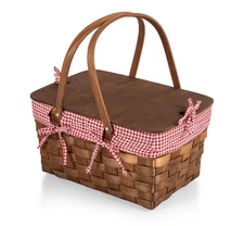 Kansas woven picnic basket
