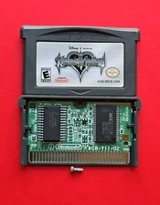Kingdom Hearts Chain of Memories Game Boy Advance Nintendo Disney Authentic Save