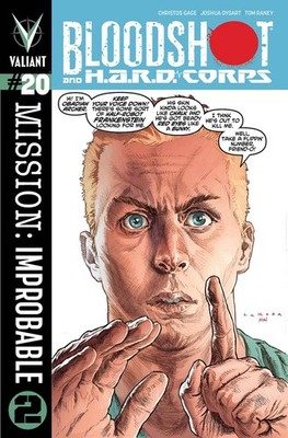BLOODSHOT & HARD CORPS #20 VALIANT ENTERTAINMENT LLC