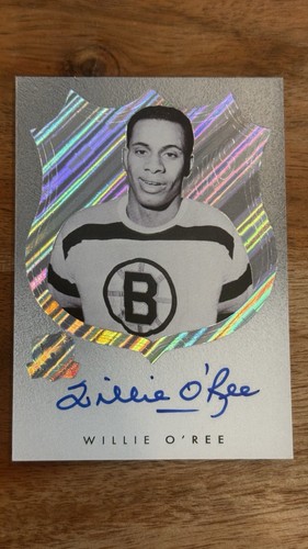 2022-23 The Cup Logomarks Auto Willie O'Ree