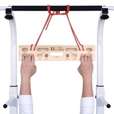 Two Stones Portable Hangboard  Rock Climbing Hangboard  Hang Board for Clim...