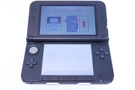 JP Game Nintendo 3DS LL XL Red Black  [Rank :B] Region-locked
