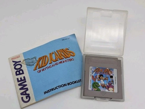 New ListingKid Icarus: Of Myths and Monsters (Nintendo Game Boy, 1991) Tested & Book