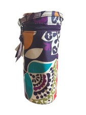 VERA BRADLEY Versatile PLUM CRAZY BOTTLE CADDY NWT