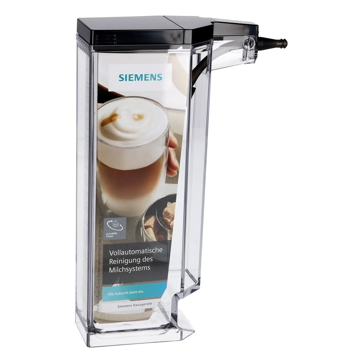 SIEMENS 11032160 Milchbehälter mit Deckel Schlauch Rohr für Kaffeemaschine