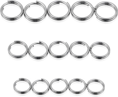 Titanium Key Ring, 10/12/14mm Titanium Keyring, Small Keychain Rings Jump Rings