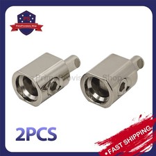 Pair Offset 1/0 Gauge To 4 Gauge Power And Ground Amp Input Reducers US