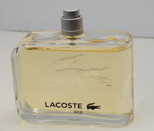 LACOSTE RED EAU DE TOILETTE 4.2 FL OZ SPRAY for MEN NO CAP NO BOX
