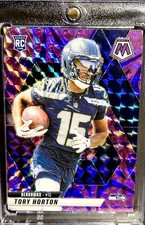 TONY HORTON RARE ROOKIE PURPLE REFRACTOR INVESTMENT CARD SP SEATTLE SEAHAWKS
