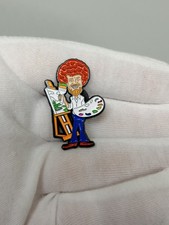 Bob Ross Pin Ansteckpin Emaille TV The Joy of Painting