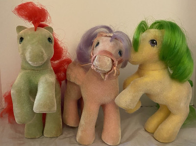 My Little Pony- Vintage G1-So soft LOT Skippity Doo- North Star- and Magic Star 
