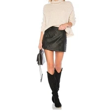 Revolve RAYE x STONE COLD FOX Austin Suede Heeled Tall Knee High Boot in Black 8