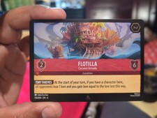 Disney Lorcana TCG - Azurite Sea: Flotilla 135/204 - Rare Foil - Near Mint