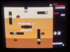 Dig Dug & Galaxian Nintendo Famicom Disk System Japan Import US Seller TESTED