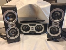 JBL Surround Sound Speakers Set Of 3 SCS500 1 Center And 2 Sides Used
