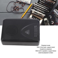 APortable Cassette Player FM AM Radio Stereo Cassette Tape Player With 3.5mm