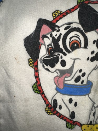 Pigiama cucciolo vintage anni 90 Disney 101 Dalmati set 2 pezzi taglia 2T - Foto 4 di 5
