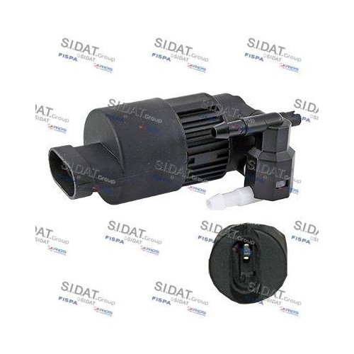 Pompe nettoyage des vitres Sidat 5.5115 à haute pression de jet pour Renault