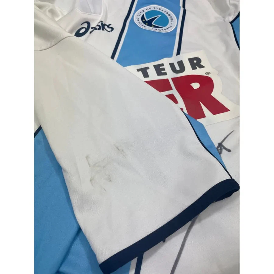 Maillot football vintage RC Strasbourg Alsace extérieur saison 1999-2000 - Photo 4/4