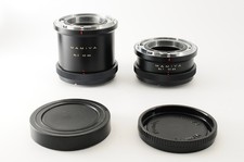  Near MINT Mamiya RB67 Extension Tube Ring No.1 45mm No.2 82mm Set JAPAN 380