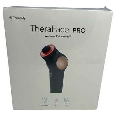 Thera Face Pro Black 2022 Therabody Brand New Factory Sealed Free Ship