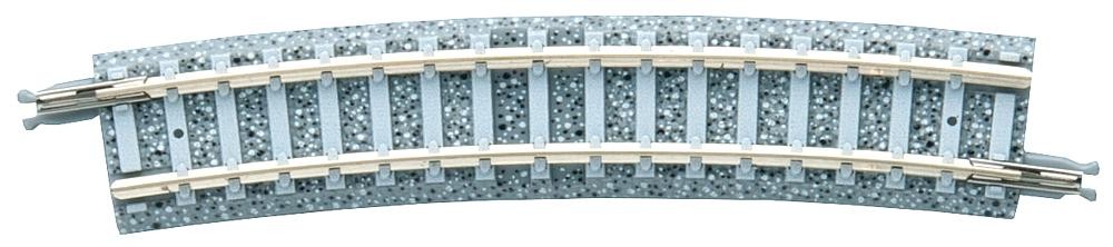 Tomytec 971864 - N 4 Tracks, Curved, In Ballast, 15°, R 354 Mm - New