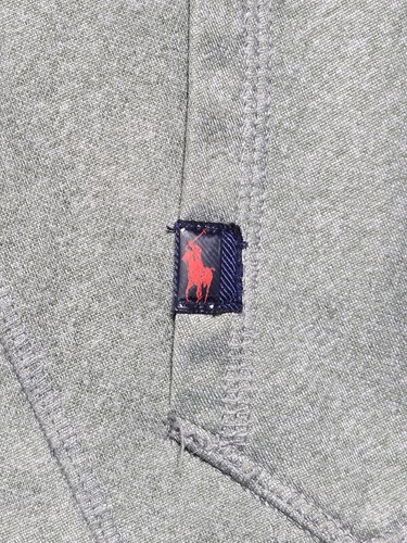 Polo Ralph Lauren Performance boys Full Zip Hoodie Jumper Gray Size large 14-16 - Picture 2 of 7