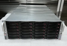 Supermicro CSE-847 SAS2 X9DRD-LN4F Dual E5-2620 256GB 36-Bay (2x 1400w PSU)