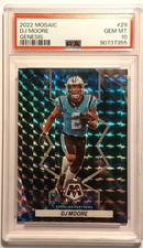 DJ Moore 2022 Panini Mosaic 