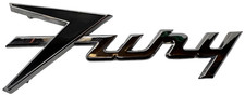 New Old Stock Quarter Panel Name Plate For 1959 Plymouth Fury Models 1866627 New Old Stock Quarter Panel Name Plate For 1959 Plymouth Fury Models 1866627