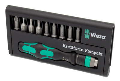 Kraftform Kompakt 12, 10-teilig 05135942001 Bit-Satz Schraubendreher