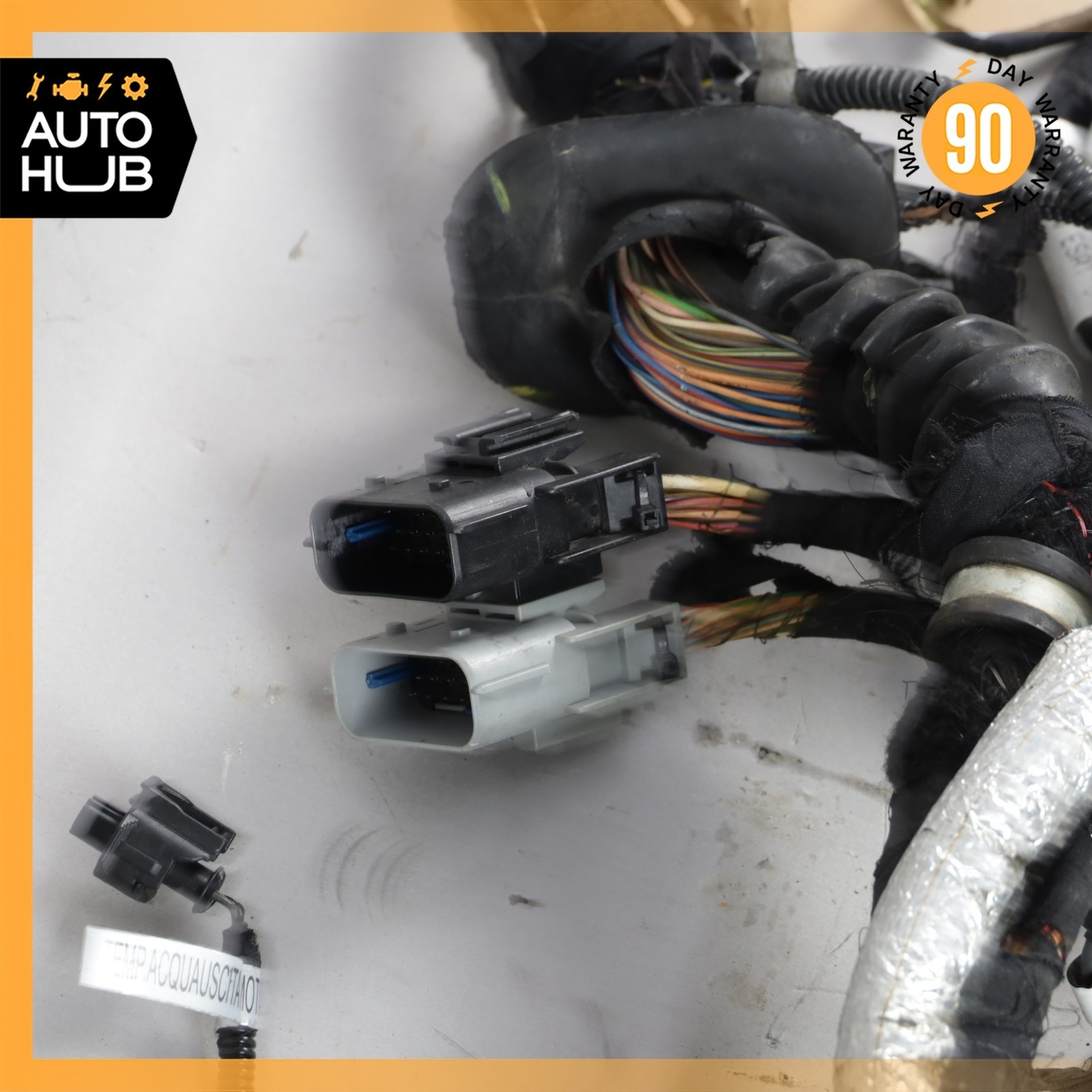 08-19 Maserati GranTurismo M145 4.2L V8 Engine Motor Wiring Wire Harness OEM