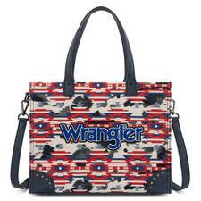 Wrangler Aztec Print Tote/Crossbody
