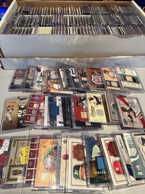ENORMOUS 253 Card Lot - Baseball ALL HALL OF FAMERS Game-Used/Relic Cards #'D
