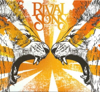 Rival Sons  - Before The Fire LP Orange Colored Vinyl Album - NEW LIMITED RECORD