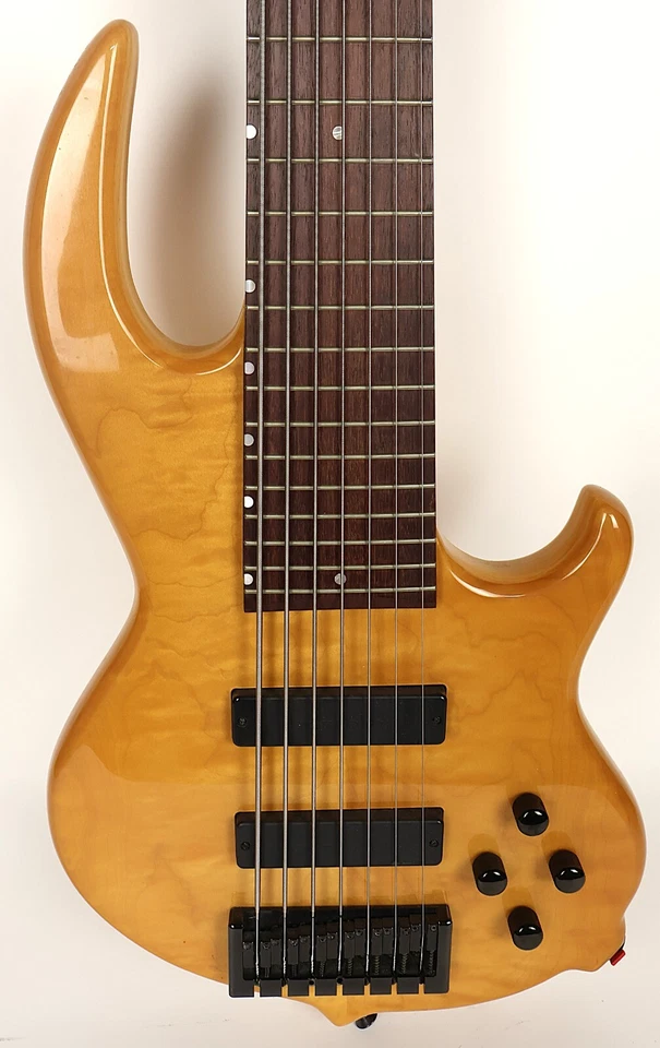 Bajo eléctrico de 7 cuerdas Conklin Guitars GT7 Groove Tools con estuche rígido Foto 2 de 4