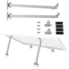 Nuasol Aufständerung Solarmodul Halterung Balkonkraftwerk Flachdach Fassade PV