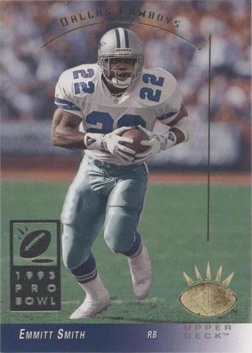 1993 EMMITT SMITH - Upper Deck SP Football Card # 72 - DALLAS