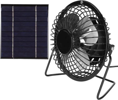 Tragbarer Mini USB Solar Ventilator Lüfter Mit Solarpanel Betriebener Lüfter - Bild 16 von 19