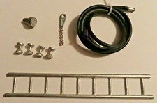 Restoration package for Tonka fire pumper wrench/ladder/lights/hose/nozzle