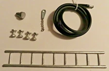 Restoration package for Tonka fire pumper wrench/ladder/lights/hose/nozzle 