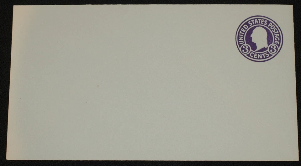 Three different 2 1/2, 3, 4 cent embossed stamped prepaid envelopes New unsealed - Image 3 of 4