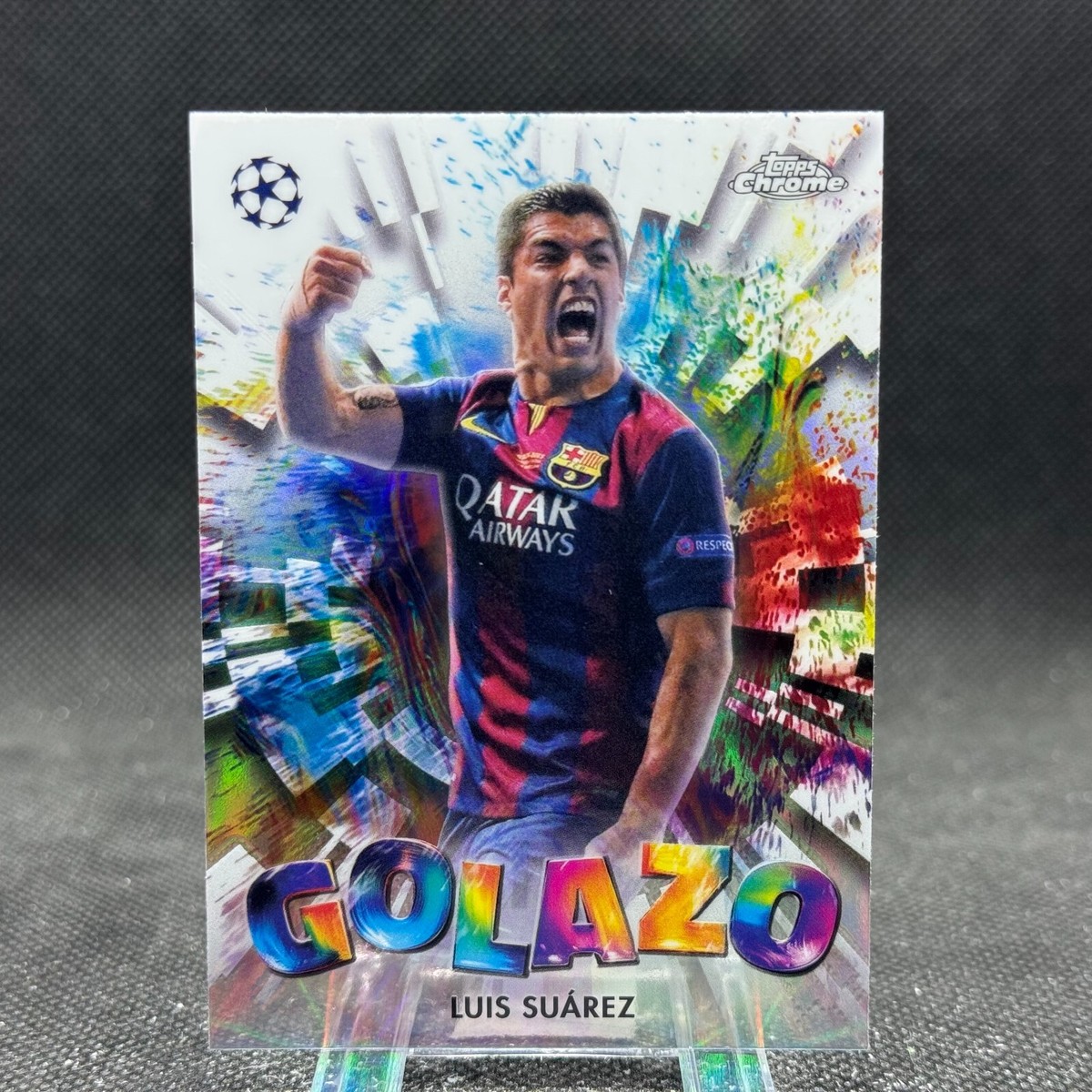 Luis Suarez 2024-25 Topps Chrome UEFA Golazo FC Barcelona